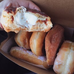Cream Filled Donut