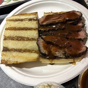 Old Town BBQ - BBQ Tri Tip Sandwich with Macaroni Salad - Barbeque Near Me - Ventura, California