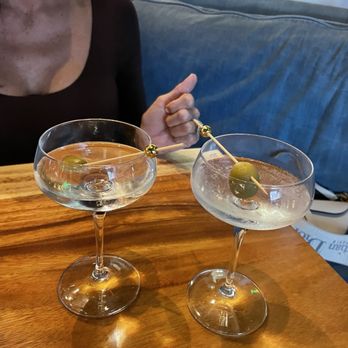 Timbr - Small martini glass served 1/2 full? Never seen this anywhere! - New American Near Me - Fort Lauderdale, Florida