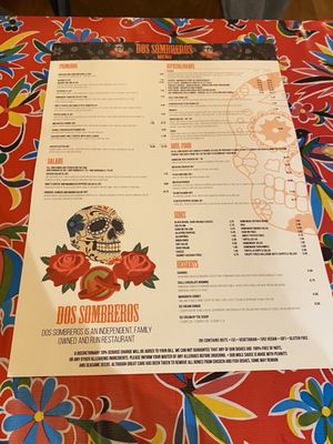 Menu photo 1 Dos Sombreros Brighton, BNH Menu photo 1 Dos Sombreros Brighton, BNH