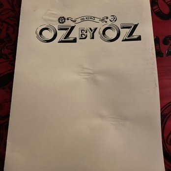 Oz by Oz - Drink menu - Cocktail Bars Near Me - Madison, Wisconsin