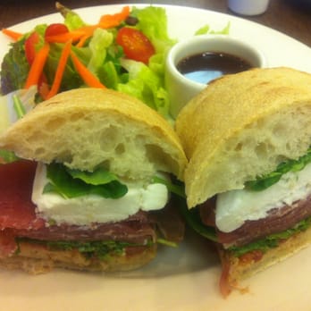 Marketplace Cafe at Nordstrom - Caprese sandwich - New American Near Me - San Mateo, California