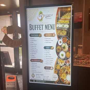 5th Element Indian Restaurant & Bar - Buffet menu - Indian Near Me - Jacksonville, Florida 5th Element Indian Restaurant & Bar - Buffet menu - Indian Near Me - Jacksonville, Florida