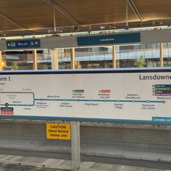 Lansdowne Station - Line map~ (July 2025)