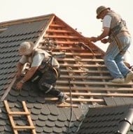 Slide of John Hogan's Roofing