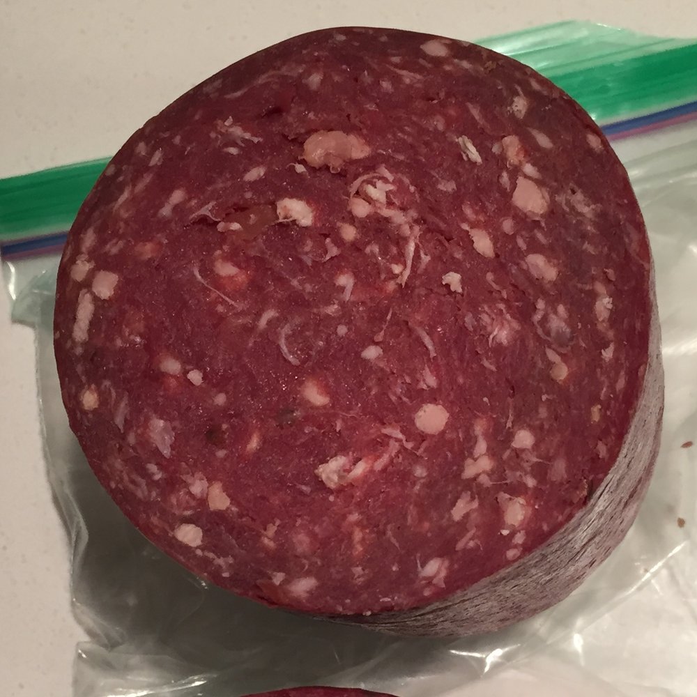 Pioneer Meat - a piece of salami on a plastic bag - Meat Shops Near Me - Kelowna, British Columbia Pioneer Meat - a piece of salami on a plastic bag - Meat Shops Near Me - Kelowna, British Columbia