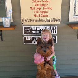 Oliver's Dairy Bar & Grill - Kids menu includes icecream and caprisun