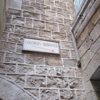 Temple d'August - This way to the columns! - Landmarks & Historical Buildings Near Me - Barcelona, B Temple d'August - This way to the columns! - Landmarks & Historical Buildings Near Me - Barcelona, B