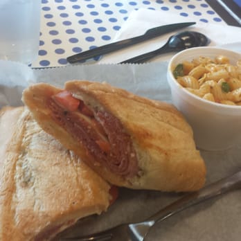 Mity Nice Cafe - Hot Italian on cuban and macaroni salad. Italian sandwich was great - Breakfast & Brunch Near Me - Clearwater, Florida Mity Nice Cafe - Hot Italian on cuban and macaroni salad. Italian sandwich was great - Breakfast & Brunch Near Me - Clearwater, Florida