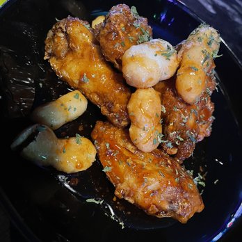 One Shot Pocha - Sweet & spicy wings - Korean Near Me - Houston, Texas