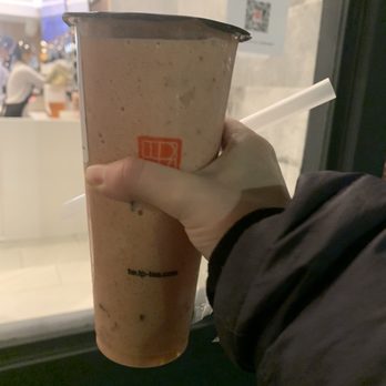 TP Tea - Strawberry milk tea, more like a slush than a milk tea - Bubble Tea Near Me - Seattle, Washington TP Tea - Strawberry milk tea, more like a slush than a milk tea - Bubble Tea Near Me - Seattle, Washington