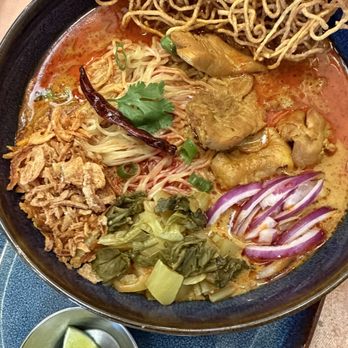 Bangkok Soul - Khao soi with chicken - Seafood Near Me - Alhambra, California