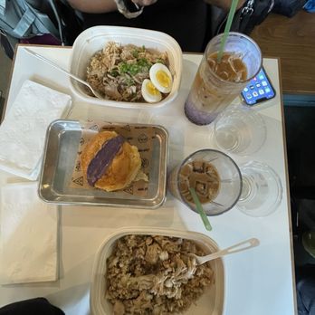 Hood Famous - ube bread and chicken adobo - Cafes Near Me - Seattle, Washington