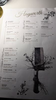 Menu photo 1 Hayworth Henderson, NV