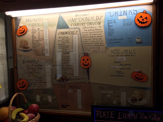 Menu photo 4 Norman McDonald's Country Drive-In Philpot, KY