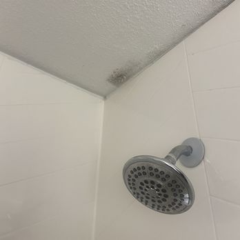 Best Western Lafayette Inn - Notice the mold at the top left that someone tried to paint over. - Hotels Near Me - Lafayette, Louisiana