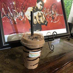 Brownie batter smoothie with donut fat burner