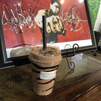 Broadway Nutrition - Brownie batter smoothie with donut fat burner - Juice Bars & Smoothies Near Me - Louisville, Kentucky