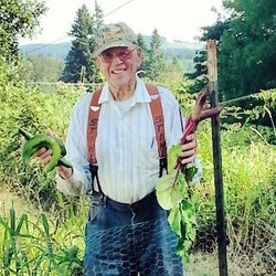 Good Stuff - Gramp! The man behind the name who inspired us to grow Good Stuff especially ONIONS!!!
