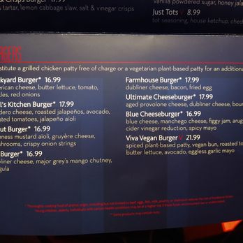 Gordon Ramsay Burger Las Vegas - Burger menu - Burgers Near Me - Las Vegas, Nevada Gordon Ramsay Burger Las Vegas - Burger menu - Burgers Near Me - Las Vegas, Nevada