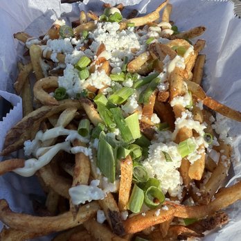The Dock - Loaded fries - Seafood Near Me - West Wildwood, New Jersey The Dock - Loaded fries - Seafood Near Me - West Wildwood, New Jersey