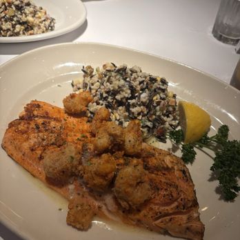 Gulfstream - Ruby red trout and wild rice (served cold) - New American Near Me - Newport Beach, California
