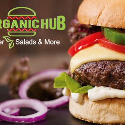 Vegan Organic Veggie Burger