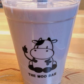 The Moo Bar - Taro milk tea with honey boba - Desserts Near Me - Seattle, Washington The Moo Bar - Taro milk tea with honey boba - Desserts Near Me - Seattle, Washington
