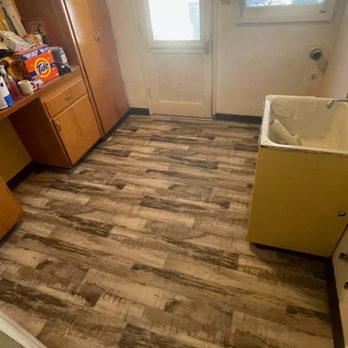 Castillo Carpet Shack - My new laundry room floor - Carpeting Near Me - Riverside, California