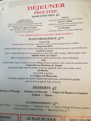 Menu photo 2 Pierre Victoire Oxford, OXF