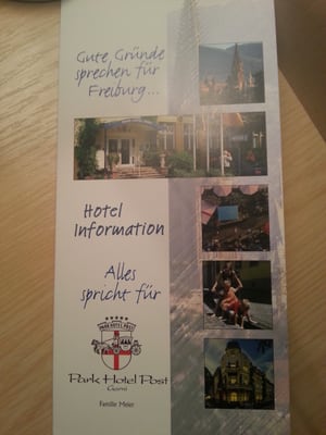 Park Hotel Post Freiburg - Kultur und Literatur am Colombipark by null