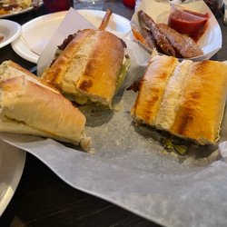 Mom Maruca's  Pizza - Cheese Steak Sandwich