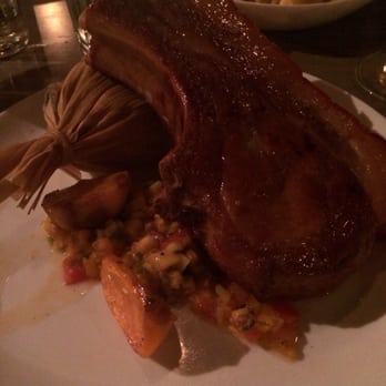 Salt New American Table - Pork chop! - New American Near Me - McAllen, Texas