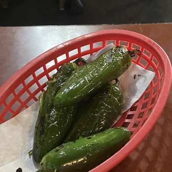 Columbine Steak House & Lounge - Side of jalapenos - Steakhouses Near Me - Denver, Colorado
