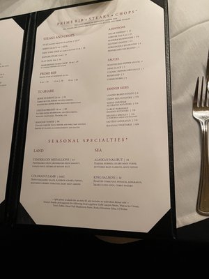 Menu photo 5 Sonny Lubick Steakhouse Fort Collins, CO