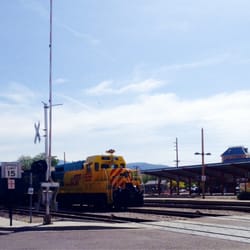 Railyard Park and Plaza - The reason the rail yard is called the Railyard.