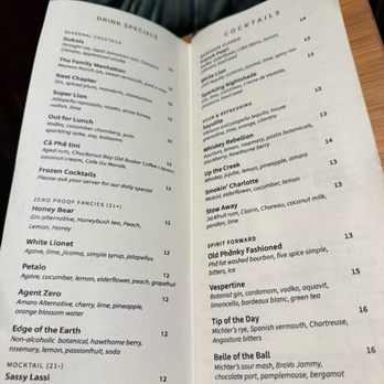 Monsoon Seattle - Drink menu - a book - Vietnamese Near Me - Seattle, Washington Monsoon Seattle - Drink menu - a book - Vietnamese Near Me - Seattle, Washington