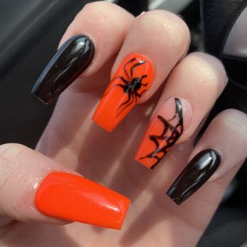 Chic Nails Lounge - halloween nails! - Nail Salons Near Me - Irving, Texas