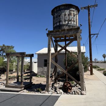 Inn History - Fire pit area - Hotels Near Me - Tombstone, Arizona Inn History - Fire pit area - Hotels Near Me - Tombstone, Arizona