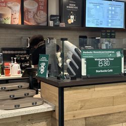 Starbucks - Gate B80 on mobile app