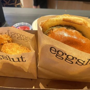 Eggslut - Fairfax added turkey sausage with truffle hashbrowns. So good - Breakfast & Brunch Near Me - Las Vegas, Nevada