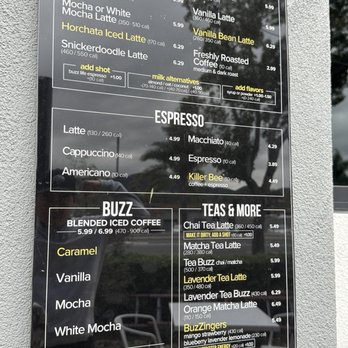 Better Buzz Coffee San Marcos - Menu - Coffee & Tea Near Me - San Marcos, California Better Buzz Coffee San Marcos - Menu - Coffee & Tea Near Me - San Marcos, California
