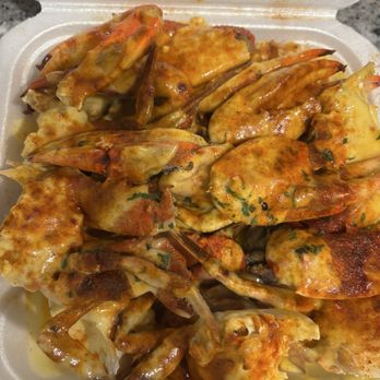 Barons Crab Stop - 1. Garlic Blue Crab Tray - Seafood Near Me - Jacksonville, Florida