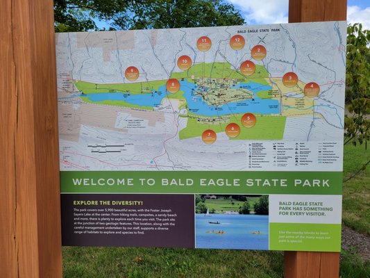 Bald Eagle State Park by null