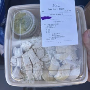Chicken Meets Rice - Wrong order. Chicken with skin and they gave me half no skin. - Chicken Shop Near Me - Cupertino, California Chicken Meets Rice - Wrong order. Chicken with skin and they gave me half no skin. - Chicken Shop Near Me - Cupertino, California