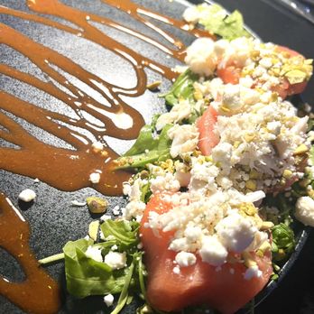 Batsí - Lump crab watermelon salad. Small for a salad entrée. flavors were all over the place did not match well together, especially the dressing - Seafood Near Me - Atlanta, Georgia Batsí - Lump crab watermelon salad. Small for a salad entrée. flavors were all over the place did not match well together, especially the dressing - Seafood Near Me - Atlanta, Georgia