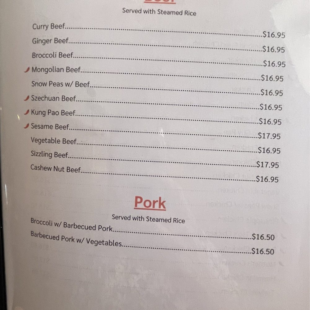 Szechuan Chinese Restaurant - Menu 6/8/24 - Chinese Near Me - Cottage Grove, Oregon