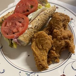 Publix - Chicken and Italian sub excellent as always