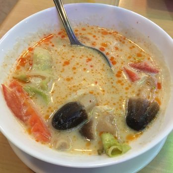 Krua Thai - Cup of Tom kha - Thai Near Me - Chula Vista, California