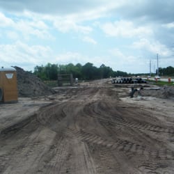 Brickyard Slough Tract Conservation Area. - Construction everywhere.